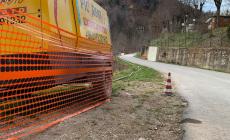 Movimento franoso in via Cavanero a Chiusa Pesio, il Comune a lavoro per la messa in sicurezza
