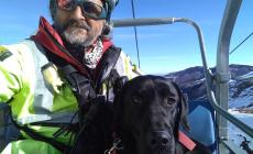 Soccorso Alpino di Mondovì: con Legolas e Corrado torna operativa l’unità cinofila da valanga