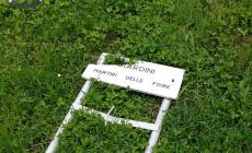 Mondovì: abbattuto il cartello dei giardini "Martiri delle Foibe"