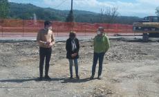 Sopralluogo sulla Fondovalle: i lavori della Rotonda del Tuma dureranno un mese e mezzo 