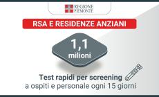 Rsa: tamponi gratuiti ai parenti degli ospiti - LE SLIDE DELLA REGIONE CHE SPIEGANO LA SITUAZIONE DELLE CASE DI RIPOSO IN PIEMONTE