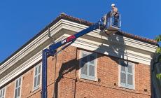 Mondovì, cantiere dell’ex ospedale: smantellato già in giornata. Si temevano limitazioni alla viabilità fino alla fine dell’anno