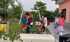 Il nuovo parco inclusivo di Castelletto Stura inaugurato dai bambini