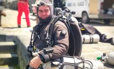 Occelli, istruttore monregalese che insegna la subacquea ai vigili del fuoco di tutta Italia