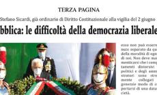 Festa della Repubblica: le difficoltà della democrazia liberale