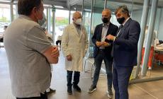 Hub vaccinale di Mondovì, per l'assessore Icardi: "un esempio di funzionalità"
