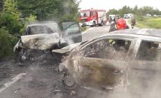 Incidente mortale anche sulla Fondovalle Tanaro. Scontro fra due auto che prendono fuoco