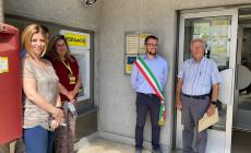 Inaugurato il nuovo sportello Atm alle poste di Beinette 