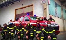 Margarita: cucciolo di labrador liberato dai vigili del fuoco