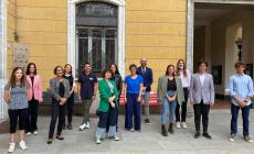 Gli studenti del Liceo Classico premiati in Comune a Mondovì