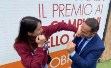 Frabosa Sottana: "Castagna d'Oro 2021" a Irma Testa (boxe), Ambra Sabatini (100 metri), Davide Mazzanti (volley) Diego Colombari (handbike), Antonella Palmisano (marcia). Lo spettacolo con Francesca Manzini e Orietta Berti