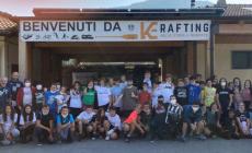 Murazzano: gli alunni delle medie hanno iniziato l’anno scolastico facendo rafting