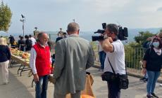 Sabato su Italia 1 il servizio di Studio Aperto dedicato alle zucche di Piozzo 