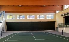 Aperto il nuovo campo da tennis indoor nel palazzetto ex Ilsa