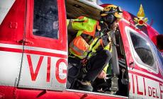 Recuperato escursionista bloccato nella neve a Briga Alta soccorso dai vigili del fuoco 