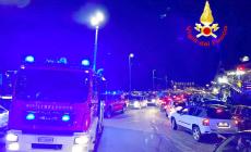 Interventi vigili del fuoco di Mondovì: principio di incendio a Prato Nevoso