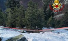 AGGIORNAMENTO/2: Morte del pilota di 70 anni, il punto sull'intervento del Soccorso Alpino e dei vigili del fuoco