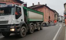 San Michele: iniziati i lavori per alzare gli attraversamenti pedonali