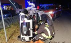 Due auto si scontrano in località Gandolfi, tra Mondovì e Vicoforte