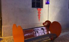 Piozzo: alla vigilia di San Valentino arriva la “panchina degli innamorati”