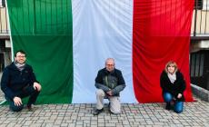 Mondovì: il nuovo tricolore sul Belvedere grazie alla generosità degli ecovolontari monregalesi