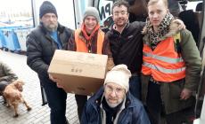 “MondoviforUcraina” è già in Austria, di ritorno dal confine ucraino con il suo carico di umanità