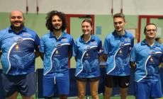 Tennistavolo: il TT Mondovì La Gerla, imbattuto, sale in D1