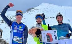 Corsa su neve: successo della Sunset Running Race