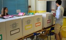 SEGGI CHIUSI. Ore 23, affluenza nei Comuni in cui si vota per il sindaco: a Mondovì alle urne il 55,93% degli elettori (62,75% nel 2017)