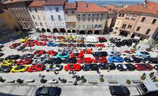 Supercar a Mondovì per la sfilata della "Targa Sobrero" 2022: il lusso dell'auto, la potenza dei motori