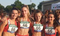 Atletica: vola la 4x100 Allieve agli Italiani, personale e record societario