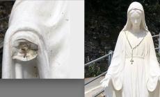 Miroglio, Frabosa Sottana: mano mozzata, riparati i danni alla statua dell’Immacolata 