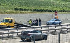 Incidente in autostrada a Ceva: centauro elitrasportato a Cuneo 