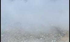 Incendio in discarica a Magliano Alpi