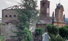 Maltempo: interventi dei vigili del fuoco dopo grandine e vento. A Niella Tanaro tetto della parrocchiale scoperchiato