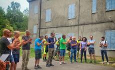 Inaugurato il nuovo petalo giallo del Landandè, a Viola