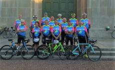 Ceva: i ciclopellegrini di don Bernelli in viaggio verso Lourdes