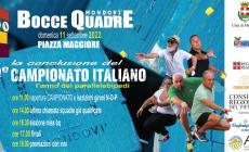 Mondoví: finale “Bocce Quadre” e ci sarà anche Italia Uno