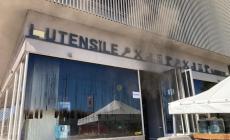 Incendio in prossimità delle Utensilerie Robaldo di Mondovì 