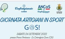 Sabato 24 settembre GAS a Ceva, la Giornata Artigiani in Sport 