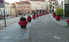 Mondov&igrave;, ztl e area pedonale a Piazza: prorogate fino al 6 novembre. Il futuro: fioriere mobili, semafori e zona 30