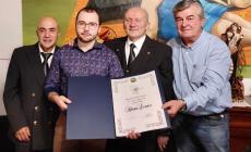 Dogliani: "Il Risveglio" ha premiato Lorenzo Abbona