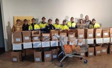 Colletta alimentare nel Monregalese: 8.600 chili di merce, 790 scatoloni di beni