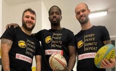 Rugby: prima vittoria dei Cinghiali, in vendita la maglietta per Emergency