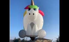 Raduno mongolfiere dell’Epifania 2023 nell’area industriale: forme speciali e gli spettacolari “fractal-balloon”