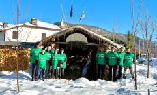 Un’originale Natività in paglia alle porte di Chiusa Pesio
