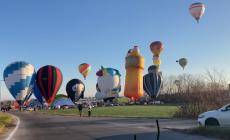 Mondovì: decollato il Raduno Aerostatico Internazionale delle Mongolfiere