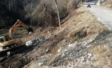Niella Tanaro: si mette in sicurezza la scarpata in via Borio