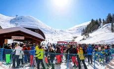 Prato Nevoso, sabato di sole e di record di presenze