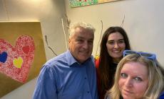 Niella Tanaro: le opere di Marina Denegri colorano il Municipio